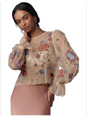 Anthropologie Blouse